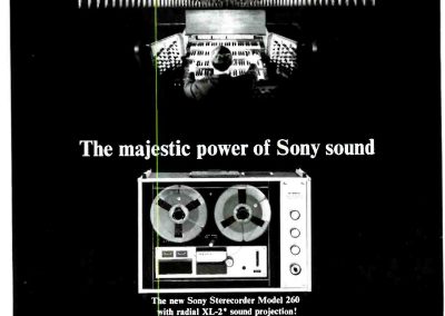 1966 Sony Tapecorder Stereo Solid State TC 260 - Sony 1965 4